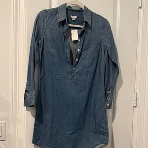J. Crew Indigo Denim Tunic